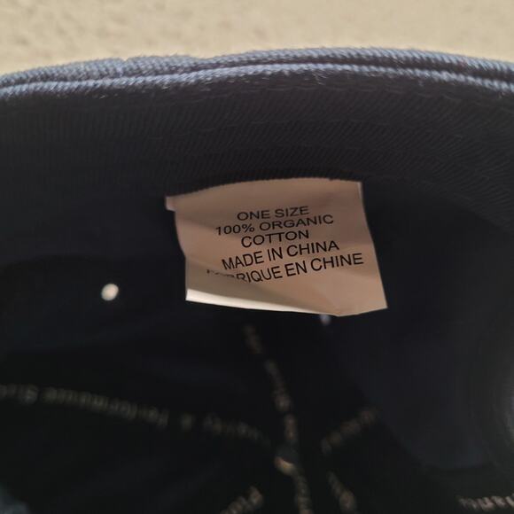 Marmot Aulin Hat Cap Mountain Works One Size Navy Blue Outdoor Hiking Adjustable - Picture 8 of 9